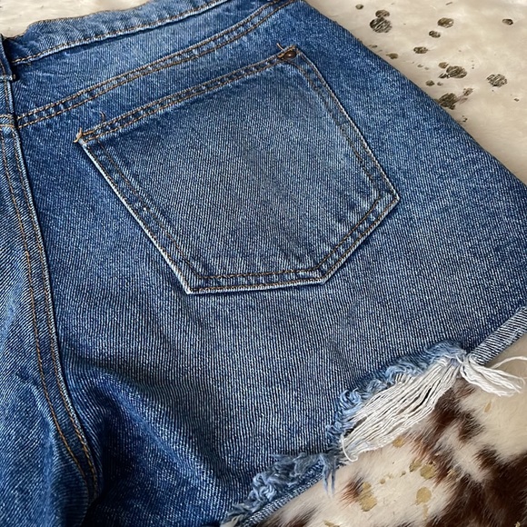 Distressed Denim Shorts - Picture 10 of 10